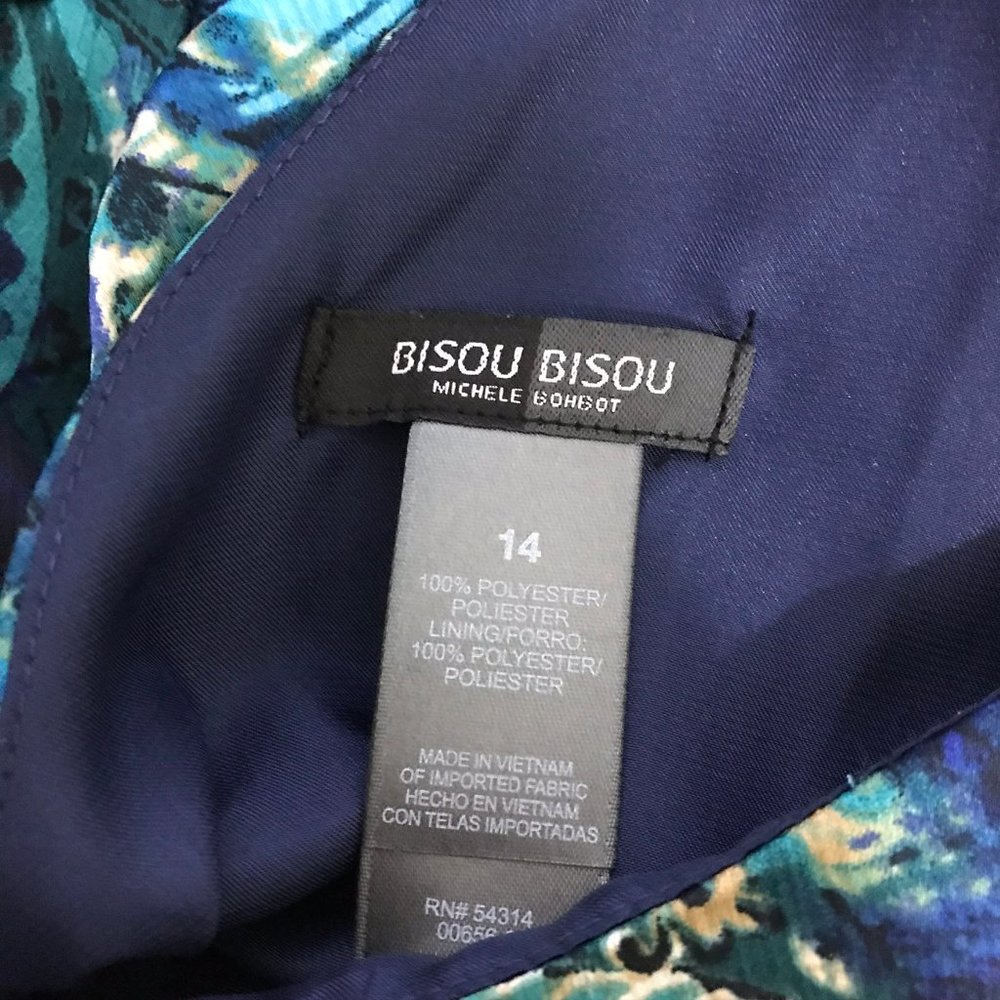Bisou Bisou Blouson Cut Out Back Dress - Picture 2 of 5